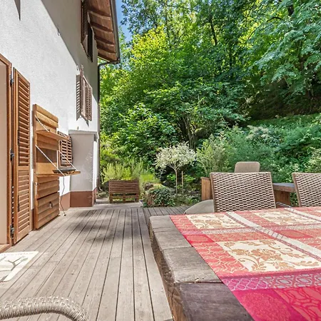 House By The Stream In Soca Valley - Happy